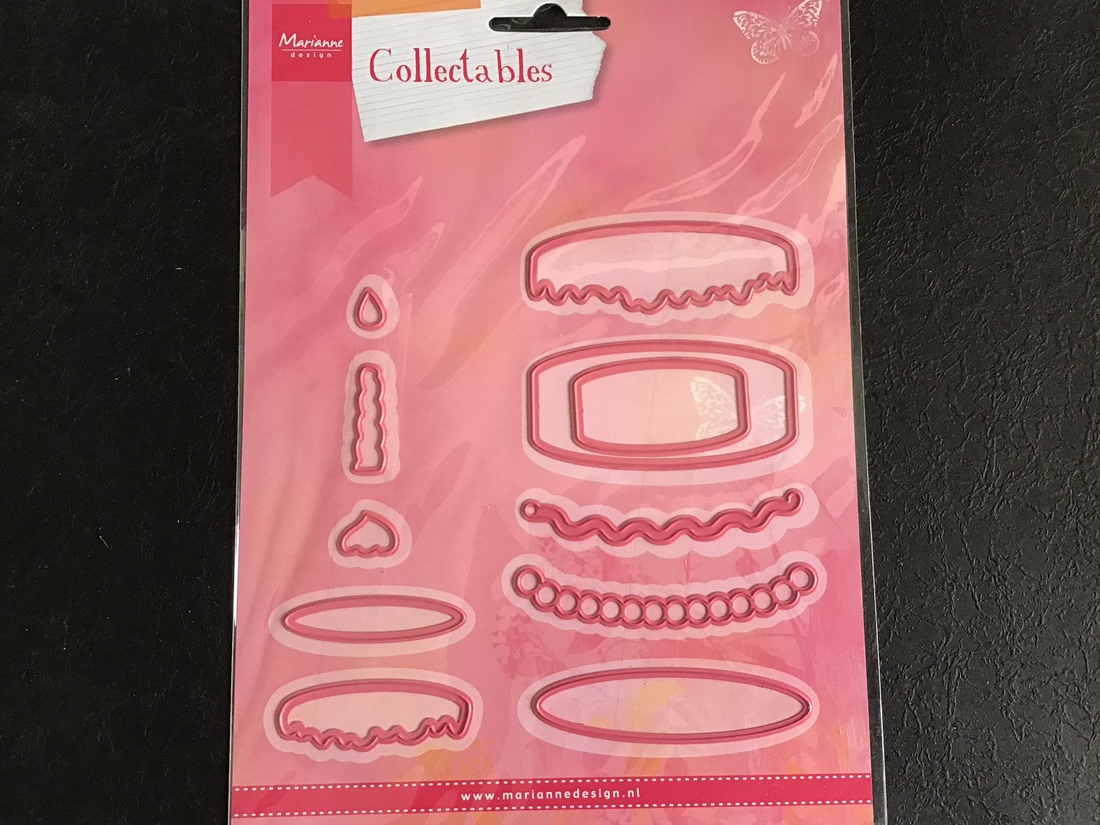 Snijmal Marianne design COL1322, Hobby en Vrije tijd, Kaarten | Zelf maken, Verzenden, Nieuw, Overige thema's, Pons of Mal