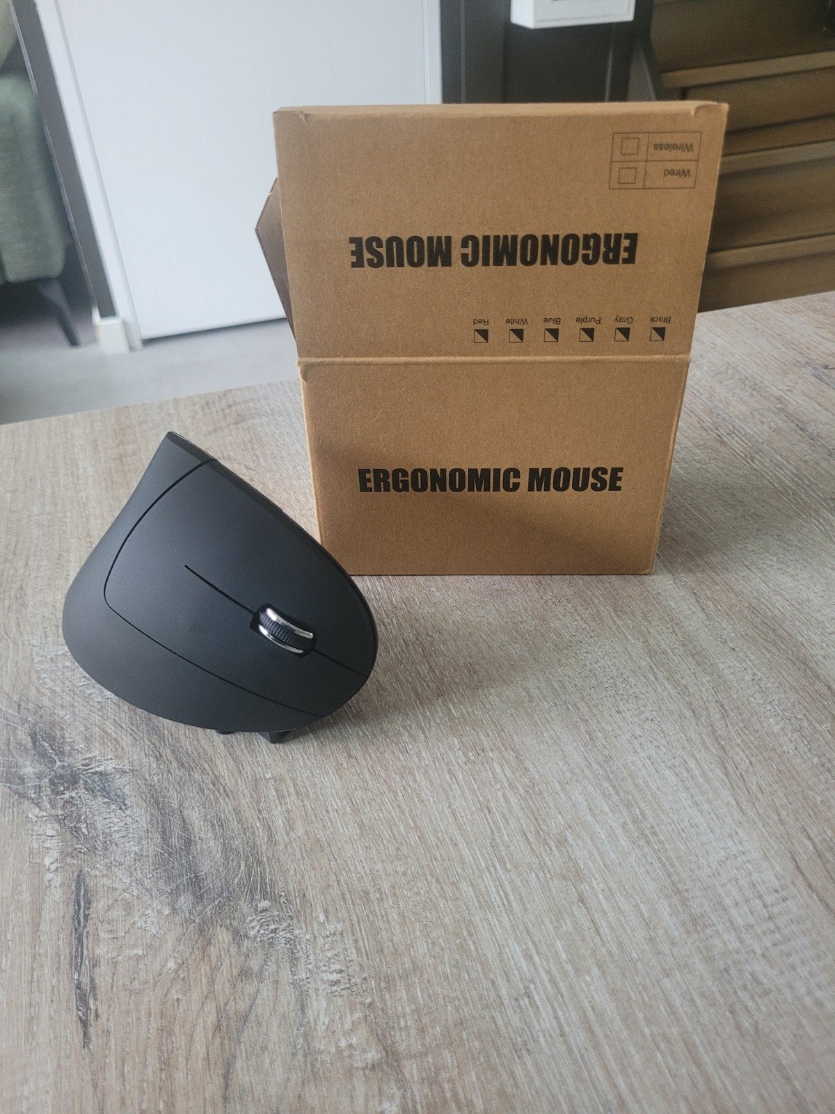 Ergonomische Muis - Nieuw in Doos, Inclusief oplader, Computers en Software, Muizen, Rechtshandig, Muis, Ergonomisch, Nieuw