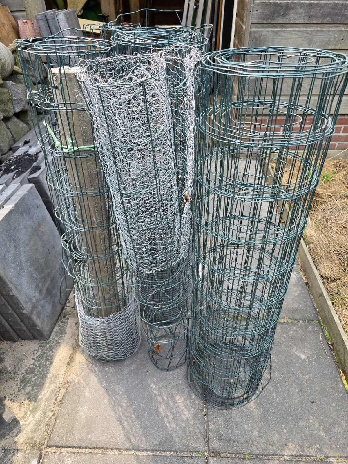 Diverse rollen gaas en raster voor tuin of omheining, Tuin en Terras, Ophalen of Verzenden