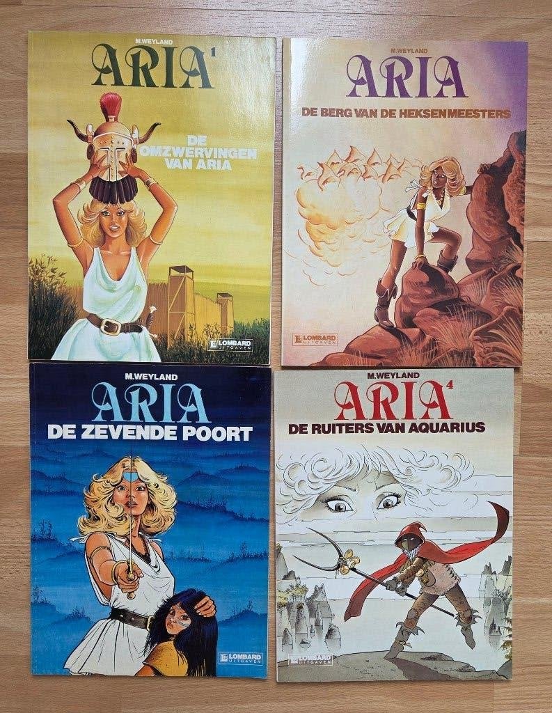 Aria / M. Weyland/ 1 t/m 22, Gelezen, Ophalen of Verzenden, Michel Weyland, Meerdere stripboeken