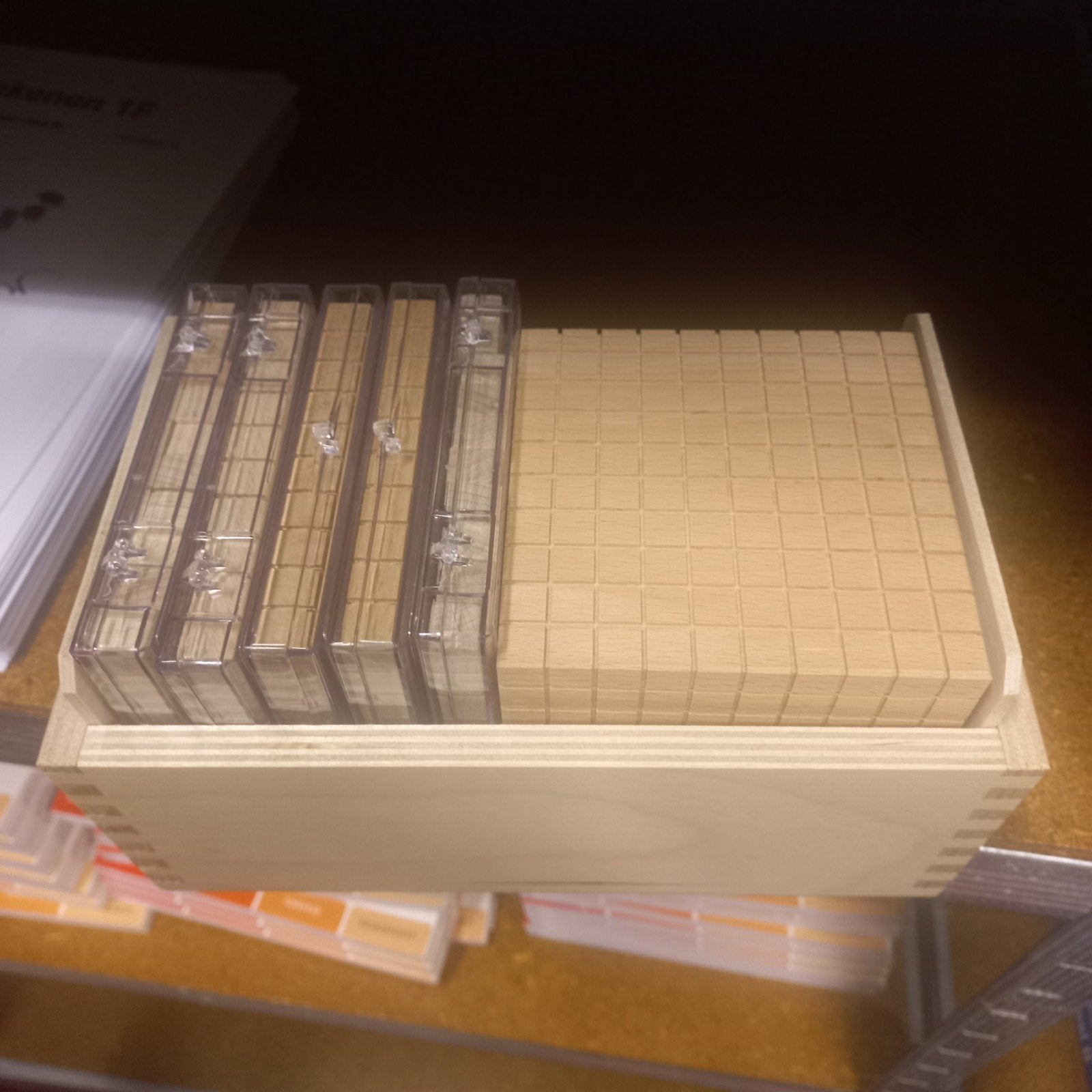 JEGRO MAB set / Base 10 set - Rekenen educatief, Ophalen of Verzenden, Zo goed als nieuw, Rekenen