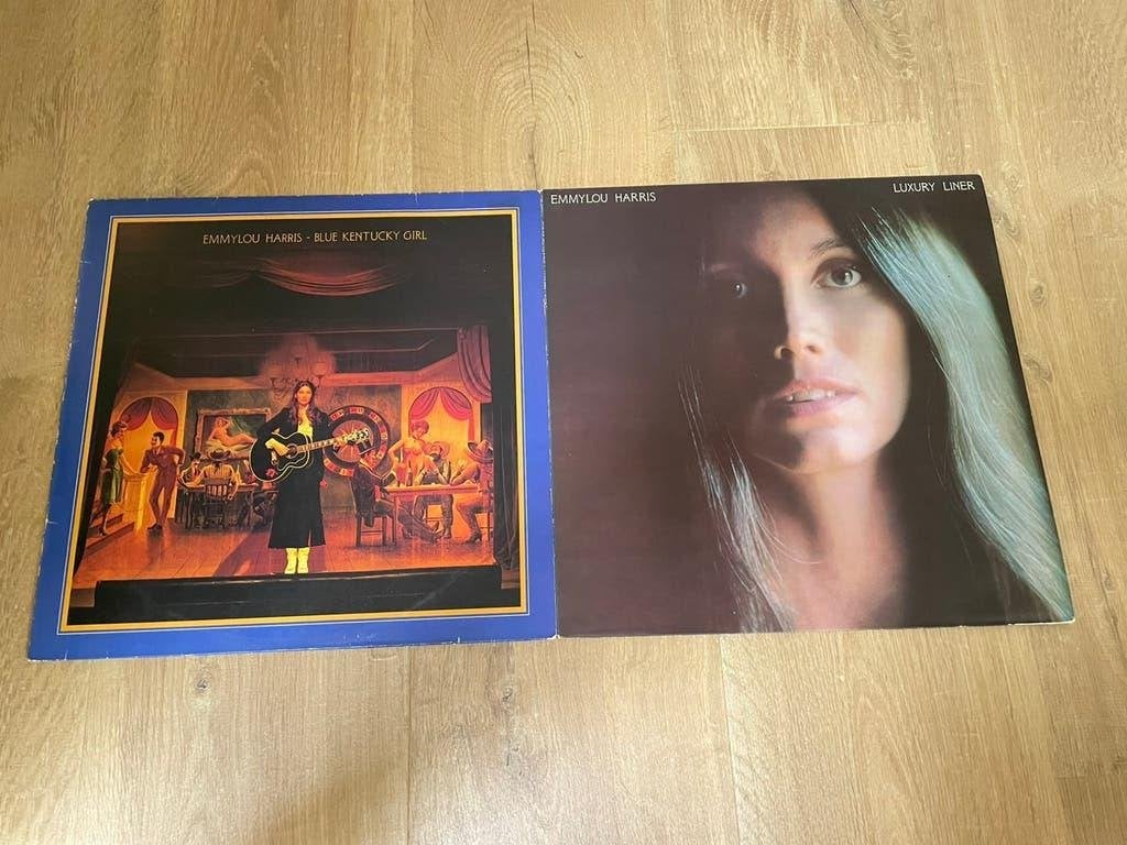 Emmylou Harris  diverse elpees, LP, Inclusief insert, Ophalen of Verzenden, Zo goed als nieuw
