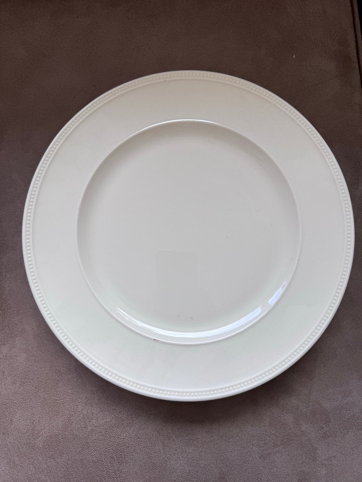 6 Wedgwood Windsor pizza/onderborden - Zo goed als nieuw, Ophalen, Klassiek, Zo goed als nieuw, Bord(en)