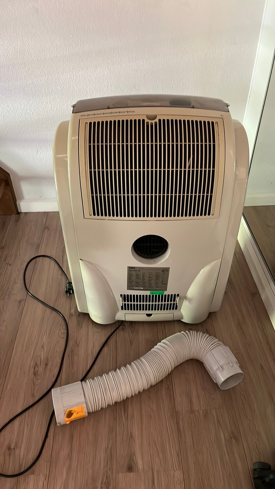 mobiele airco update Verkocht, Witgoed en Apparatuur, Airco's, Ophalen, Gebruikt, Minder dan 60 m³, Timer