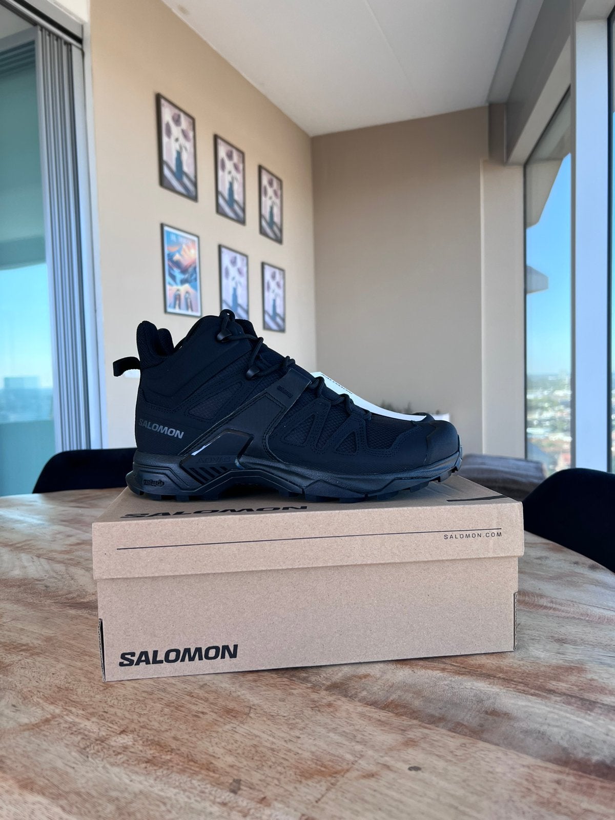 X ULTRA FORCES MID, Zwart, Nieuw, Ophalen of Verzenden, Wandelschoenen of Bergschoenen