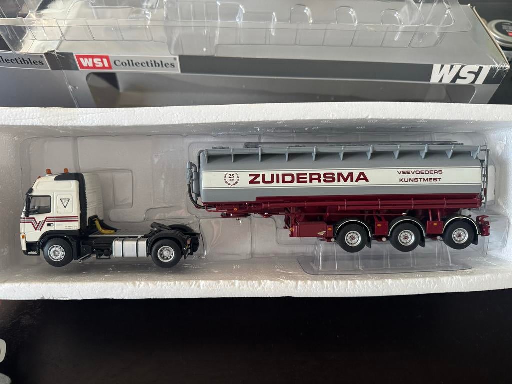 WSI miniatuur bulkauto Volvo 25 jaar editie, Overige merken, 1:50 of kleiner, Ophalen of Verzenden, Zo goed als nieuw