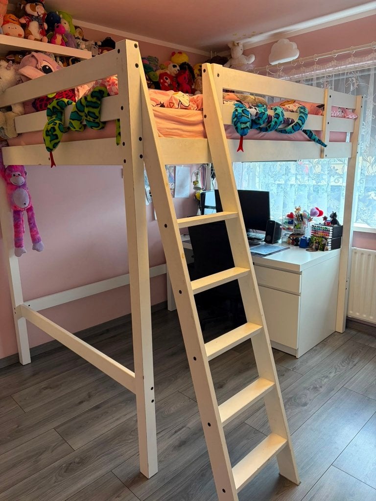 Hoogslaper, Kinderen en Baby's, Kinderkamer | Stapelbedden en Hoogslapers, Ophalen, Gebruikt, Hoogslaper