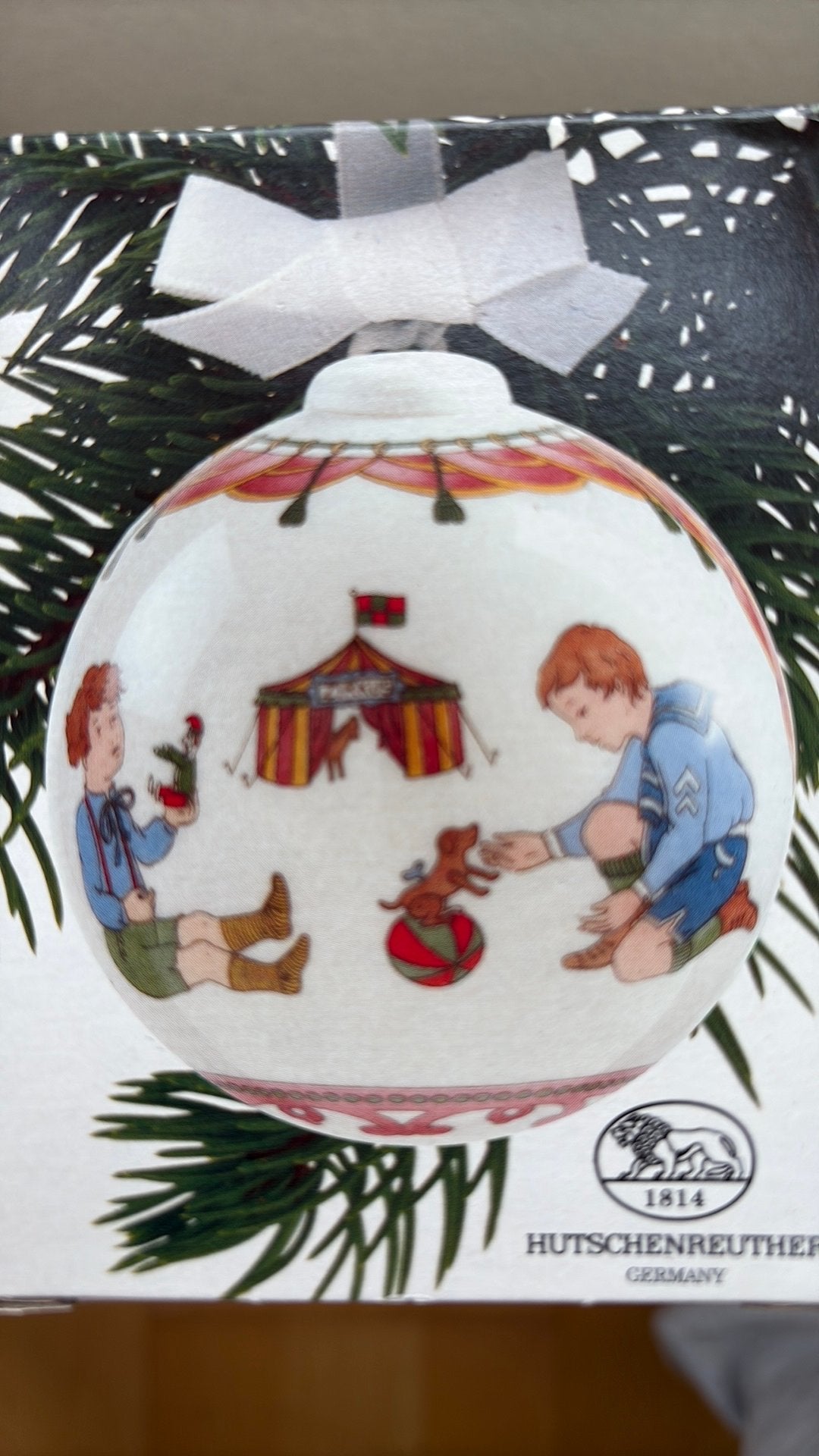 Kerstballen (porcelein) Hutschenreuther, Diversen, Kerst, Ophalen, Nieuw