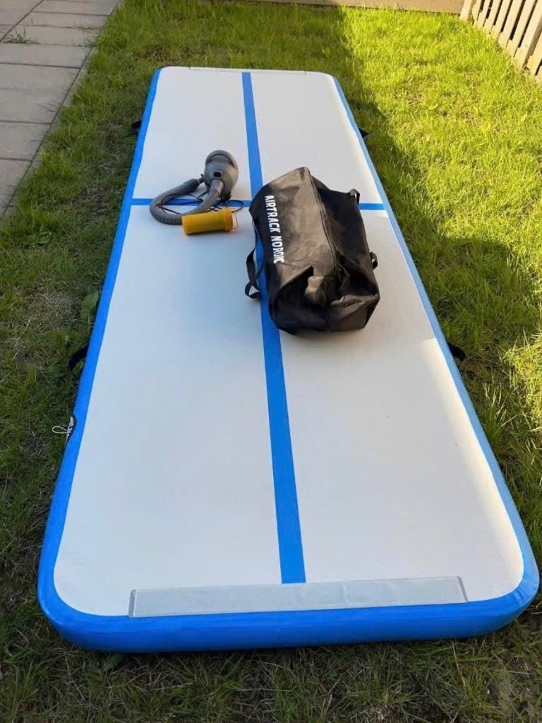 Airtrack Nordic, Sport en Fitness, Turnen, Ophalen, Nieuw, Kindermaat 122 t/m 140, Blauw