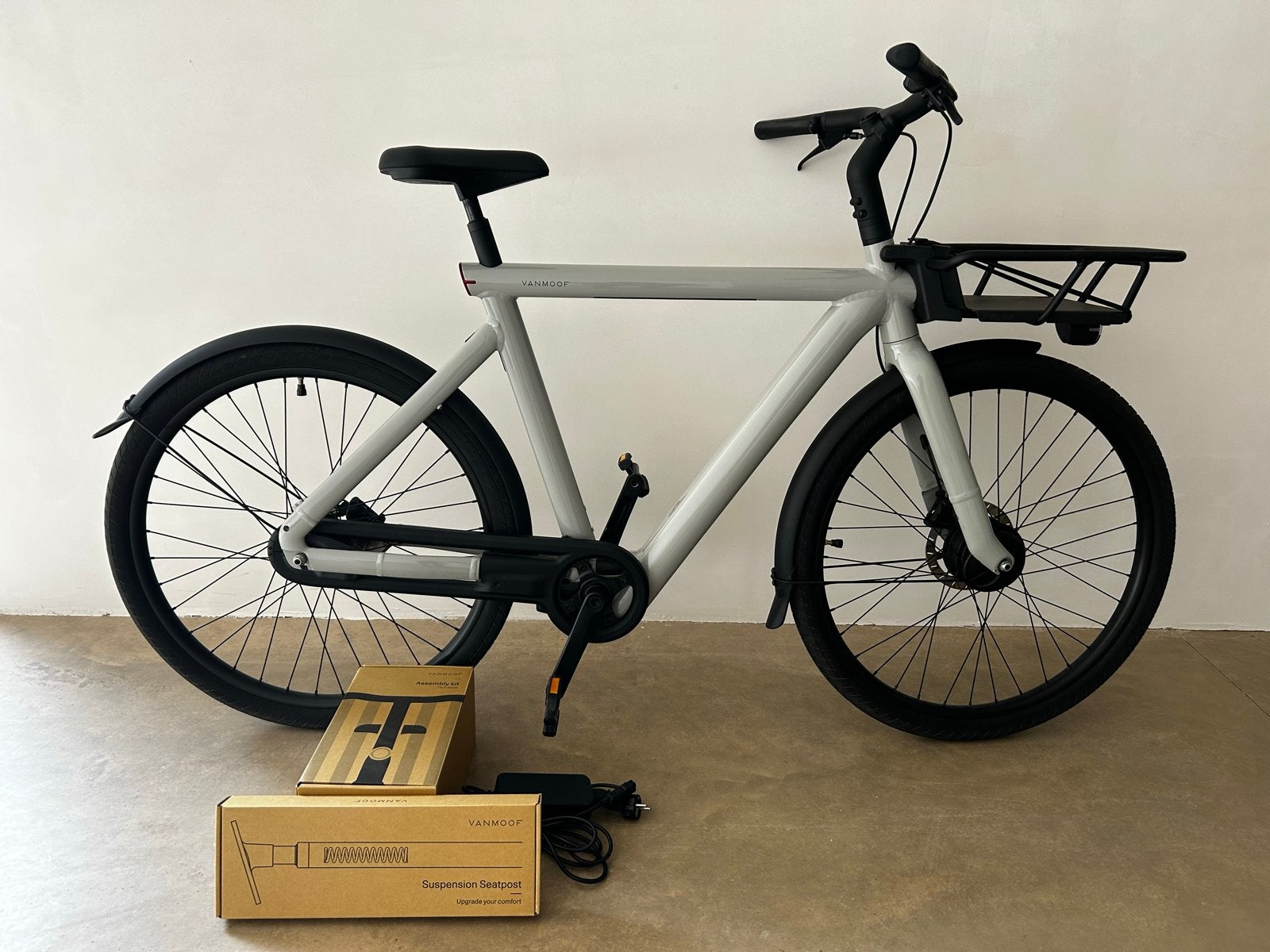 VanMoof S5 | Nieuwstaat | 708km | Veel extra’s, Fietsen en Brommers, Ophalen, Zo goed als nieuw, 55 tot 59 cm, Vanmoof