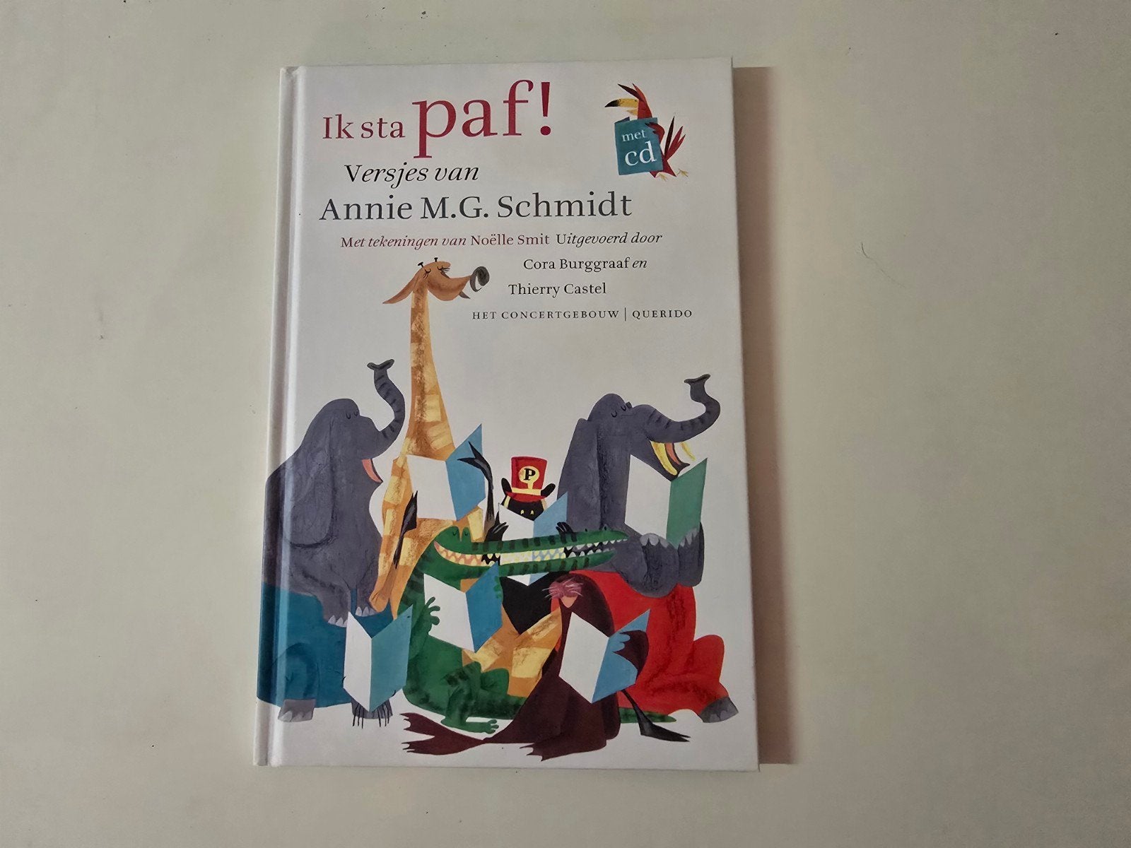 Ik sta paf! Versjes van Annie M.G. Schmidt met CD, Ophalen of Verzenden, Zo goed als nieuw, Annie M.G. Schmidt, Sprookjes
