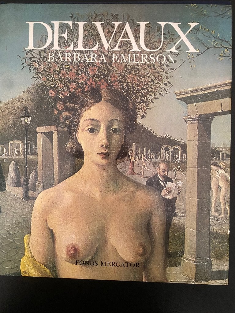 PAUL DELVAUX 1897- 1994, Ophalen, Barbara emerson, Zo goed als nieuw, Schilder- en Tekenkunst