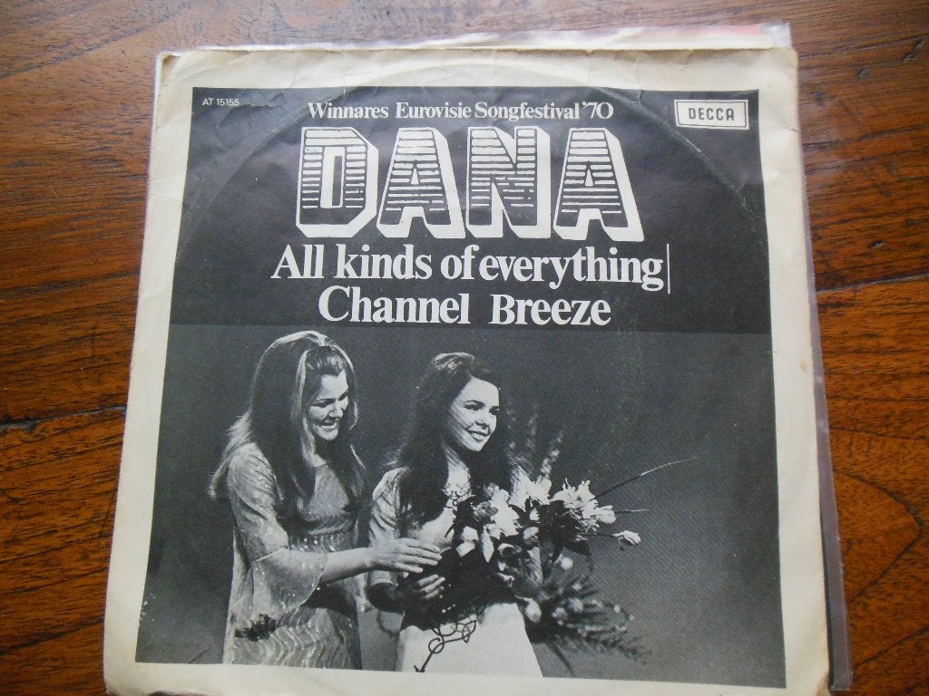 single dana 45rpm jukebox vinyl all kinds of everythimg 7', Gebruikt, 7 inch, Ophalen of Verzenden, Pop
