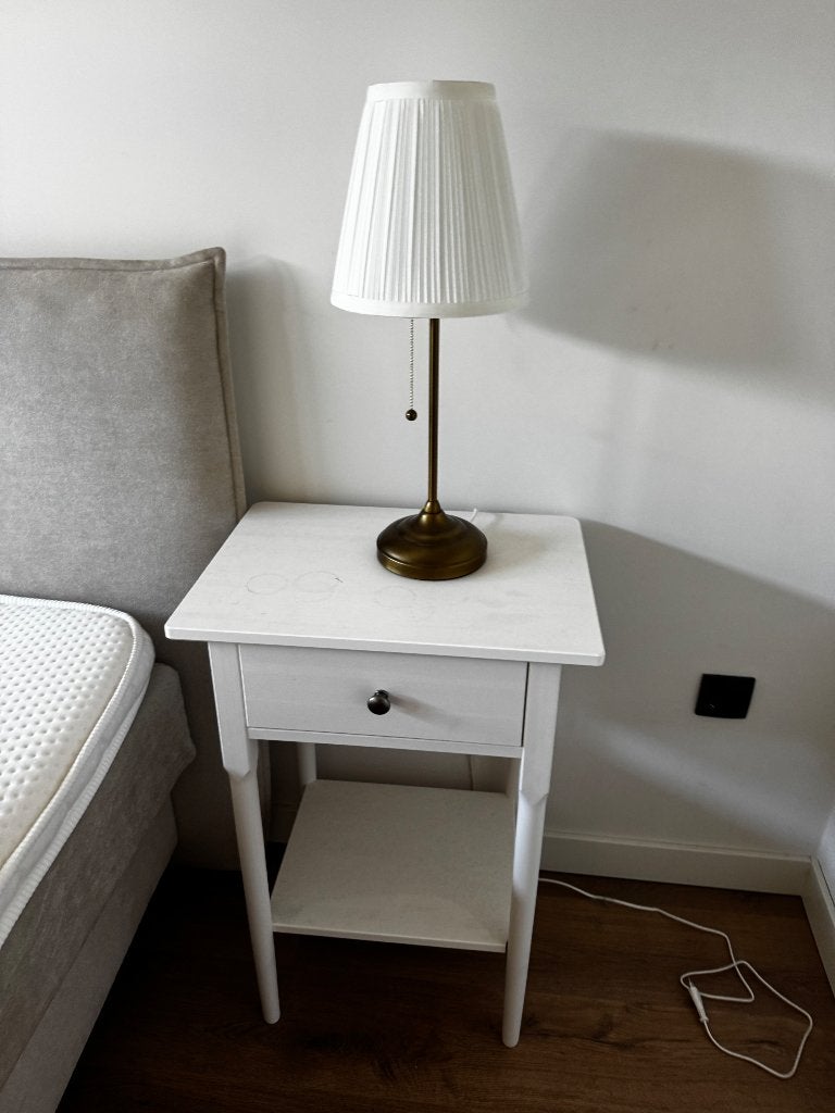 2x tafel lampjes, Ophalen, Nachtlamp, Wit, Zo goed als nieuw