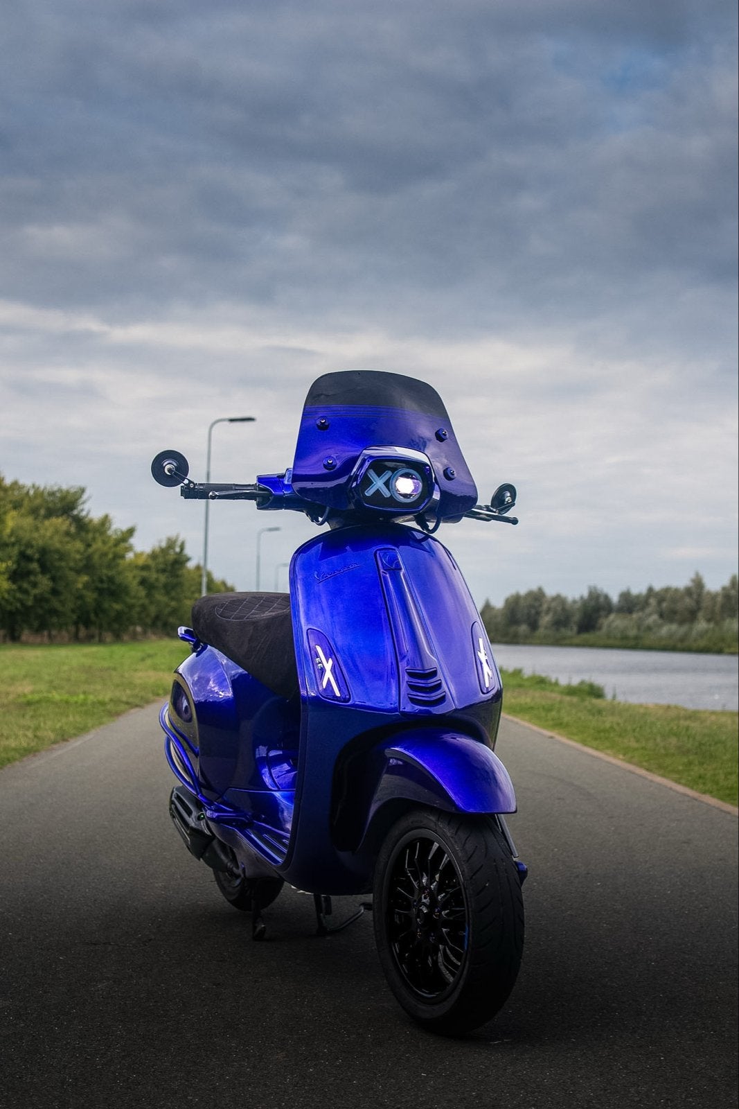 Vespa Sprint 50cc iget 2018 Full Option Custom, Fietsen en Brommers, Overige modellen, Maximaal 45 km/u, Ophalen of Verzenden