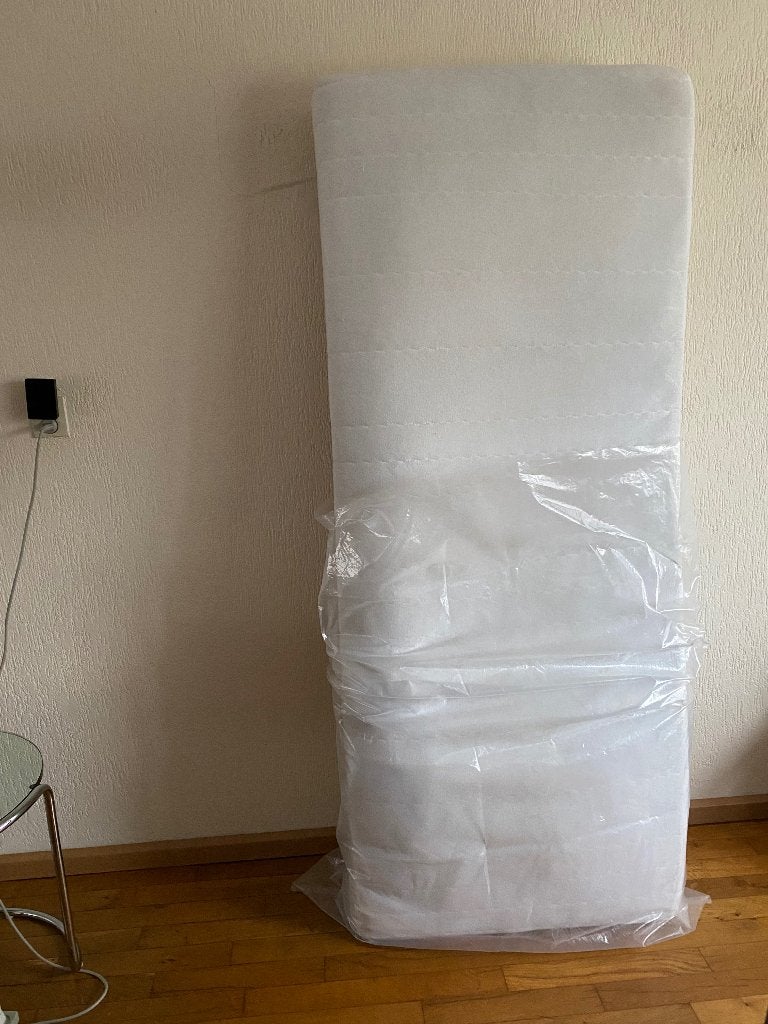 2x Matras 80x200 5-zone-pocket comfort kern en 1voor vouwbed, Ophalen, Eenpersoons, Zo goed als nieuw, 80 cm