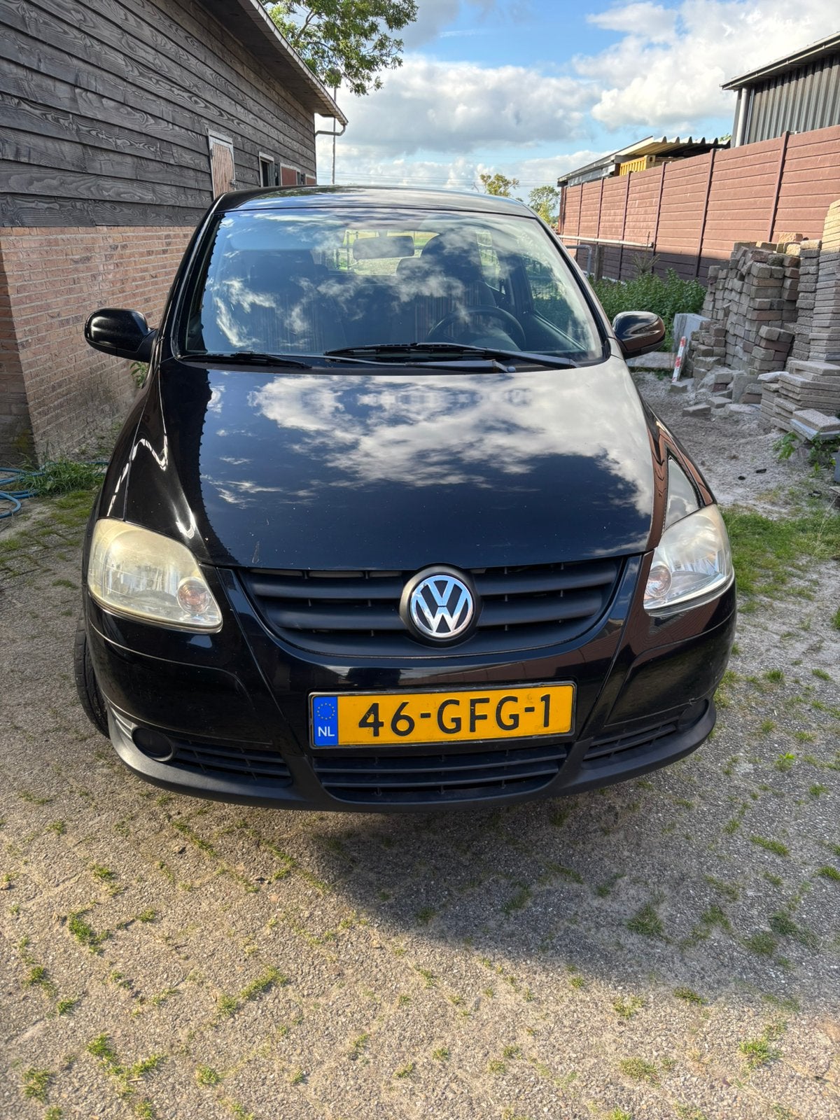 Volkswagen 2005 Zwart, Auto's, 4 stoelen, 1198 cc, Particulier, Geïmporteerd