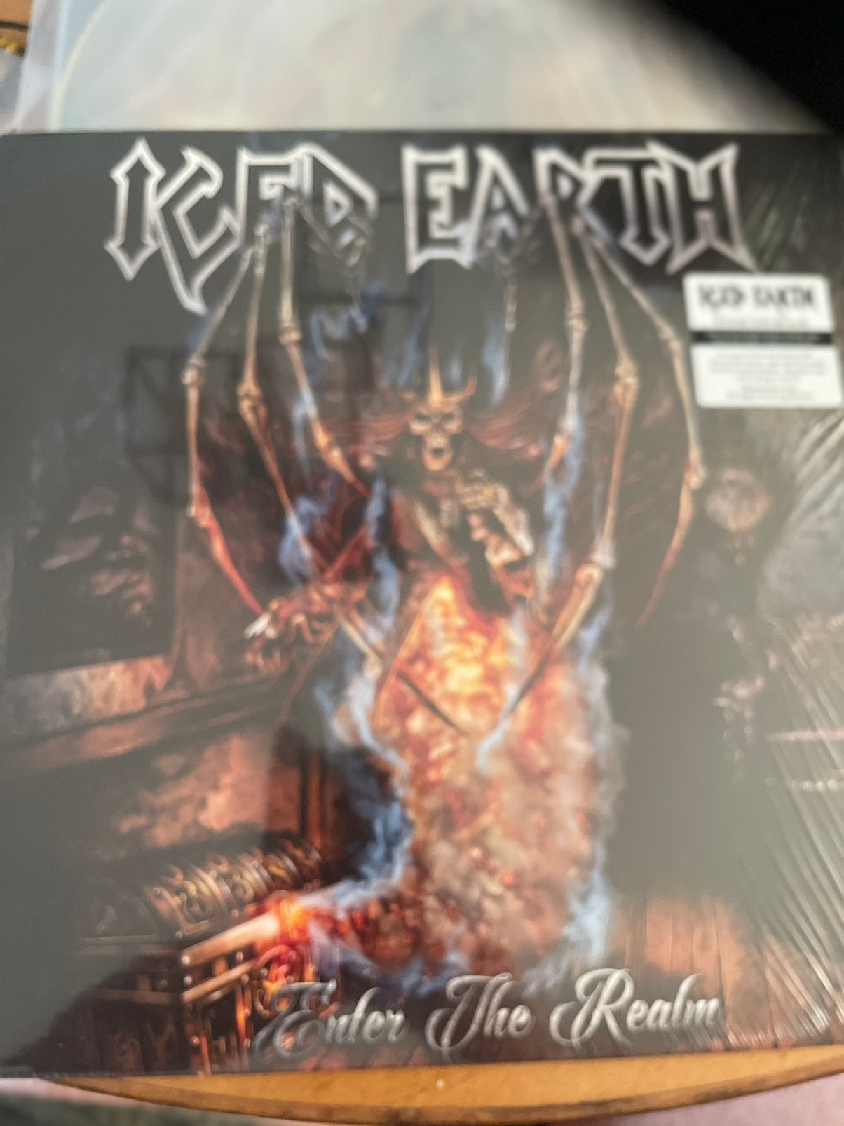 Iced earth - enter the realm ep, Ophalen of Verzenden, Zo goed als nieuw