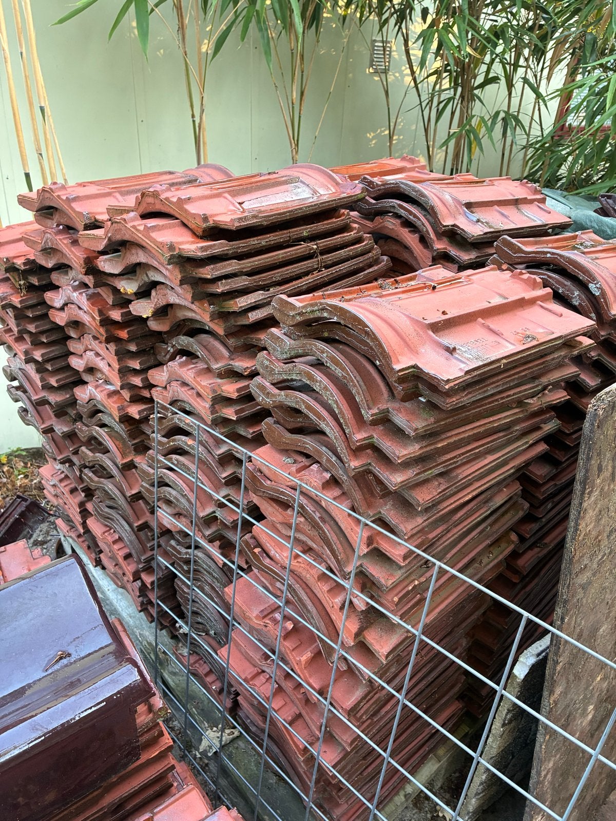 dakpannen, nokpannen en zij dakpannen, Ophalen, Gebruikt, Steen of Klei, 15 m² of meer