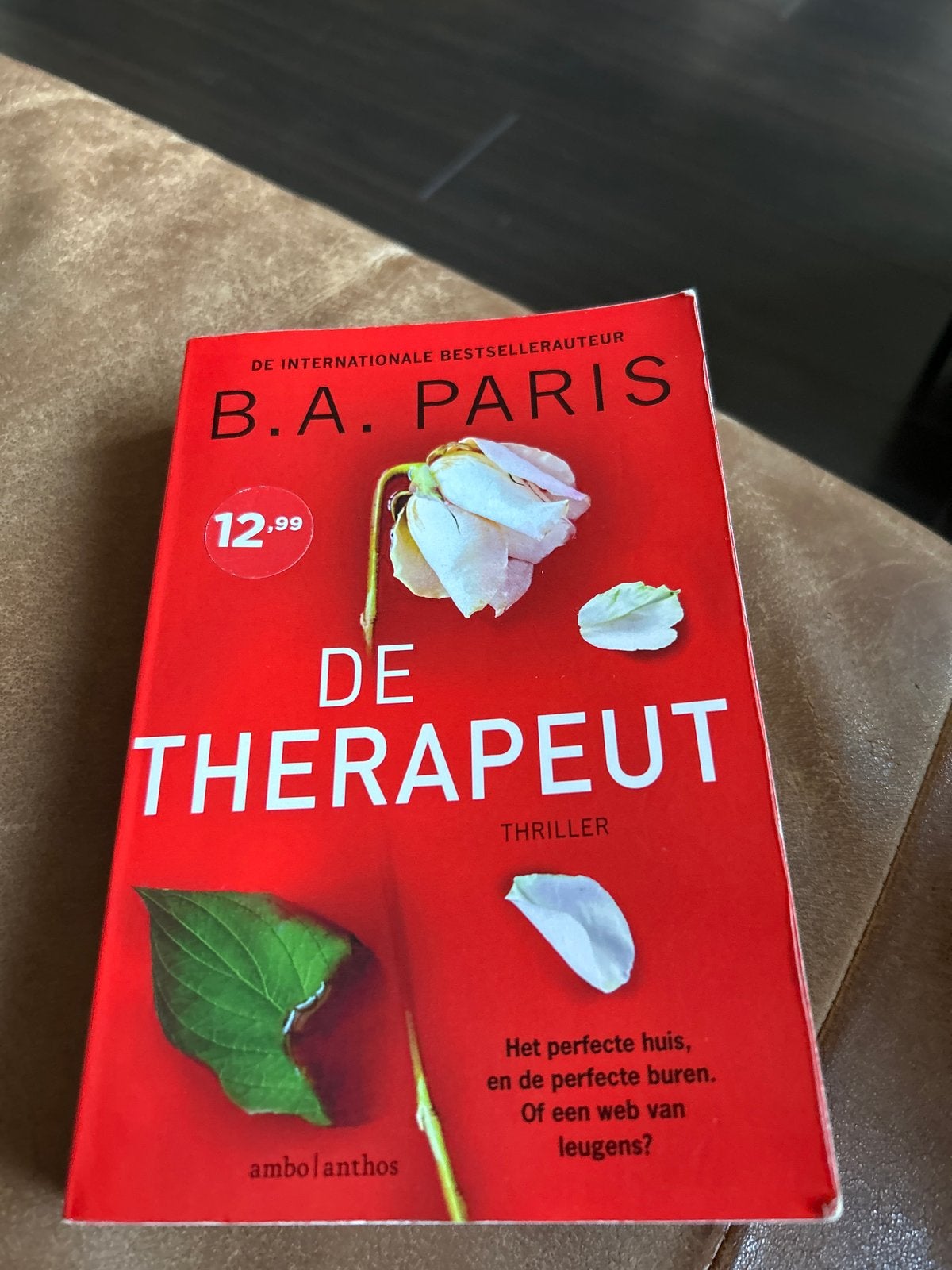 De Therapeut - B.A. Paris (Thriller), Boeken, Ophalen of Verzenden, Zo goed als nieuw