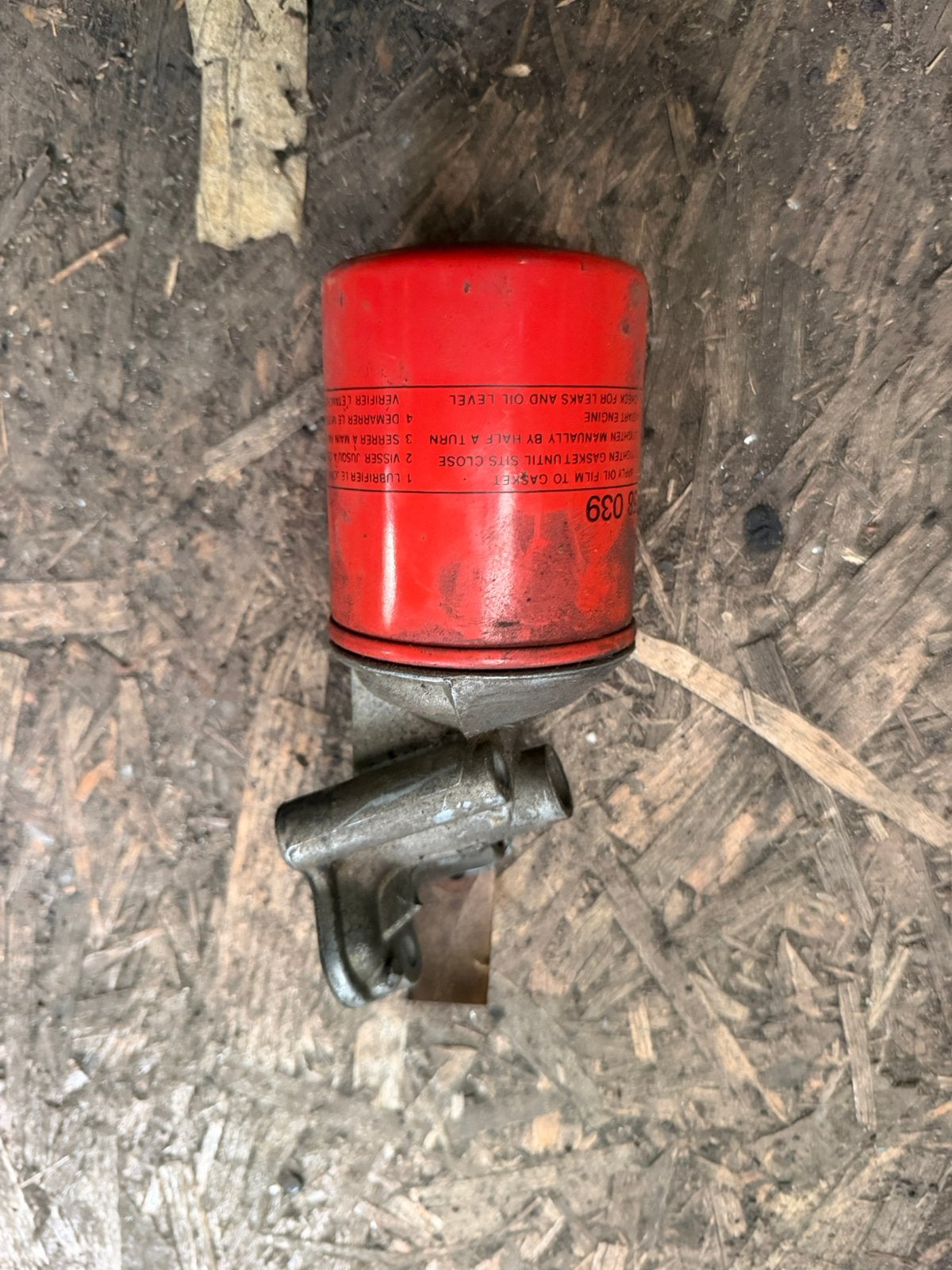 Bmw e30 m10 oliefilter huis adapter 318i, Ophalen of Verzenden