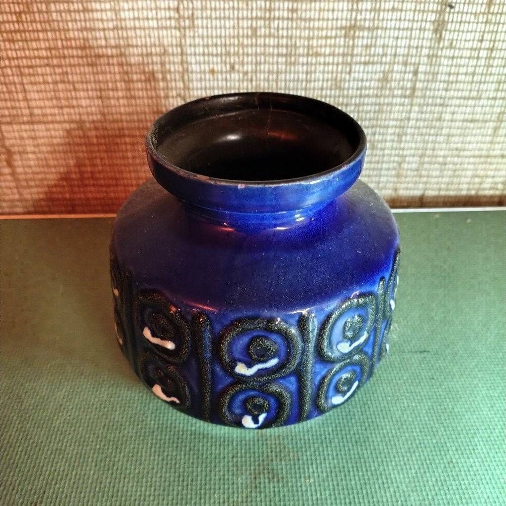 vintage keramische vaas van VEB Haldensleben 3048, Ophalen of Verzenden