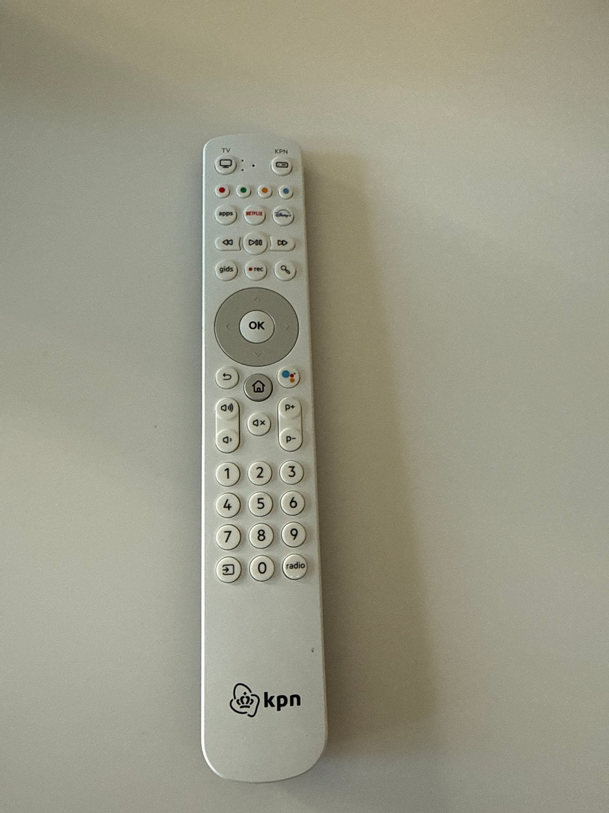 KPN afstandsbediening voor TV en mediabox, Tv, Ophalen of Verzenden, Zo goed als nieuw, Origineel