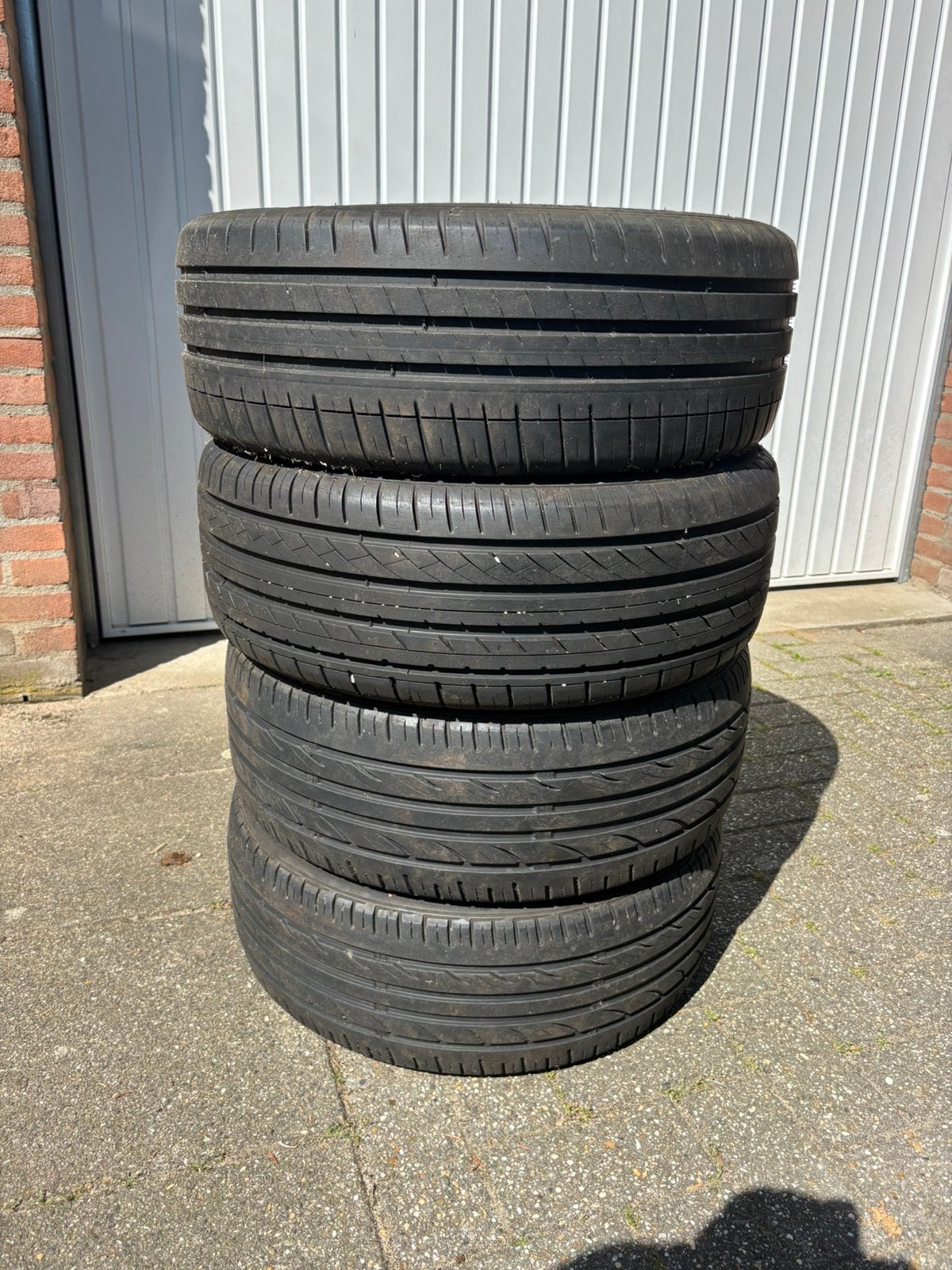 Zomerbanden 205/45 R17, Auto diversen, Ophalen, Gebruikt