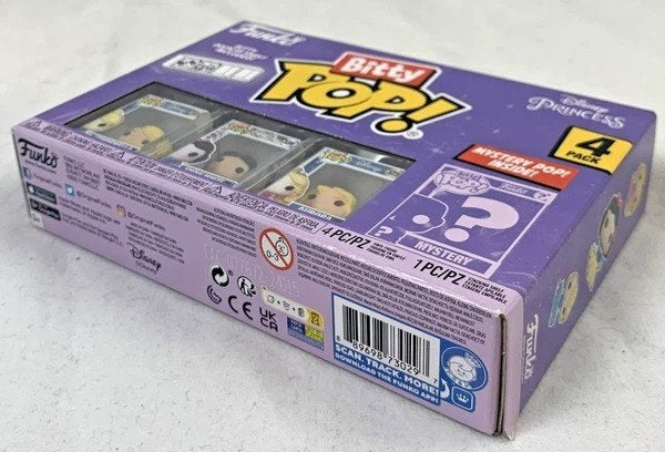 Funko Bitty Pop Disney Princess 4-Pack Cinderella Aurora, Coolsingel 104, 3011 AG Rotterdam, Netherlands, Verzenden, Nieuw, Noidea@gmail.com