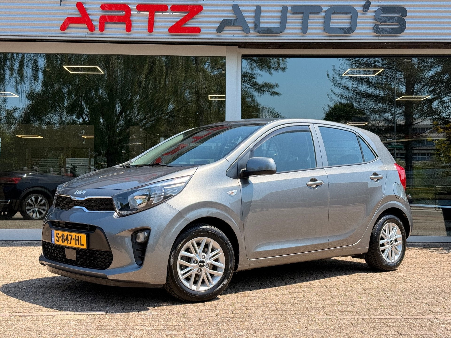 Kia Picanto 1.0 DPi DynamicLine, Auto's, Kia, Bedrijf, Te koop, Picanto, ABS, Achteruitrijcamera, Airbags, Airconditioning, Bluetooth