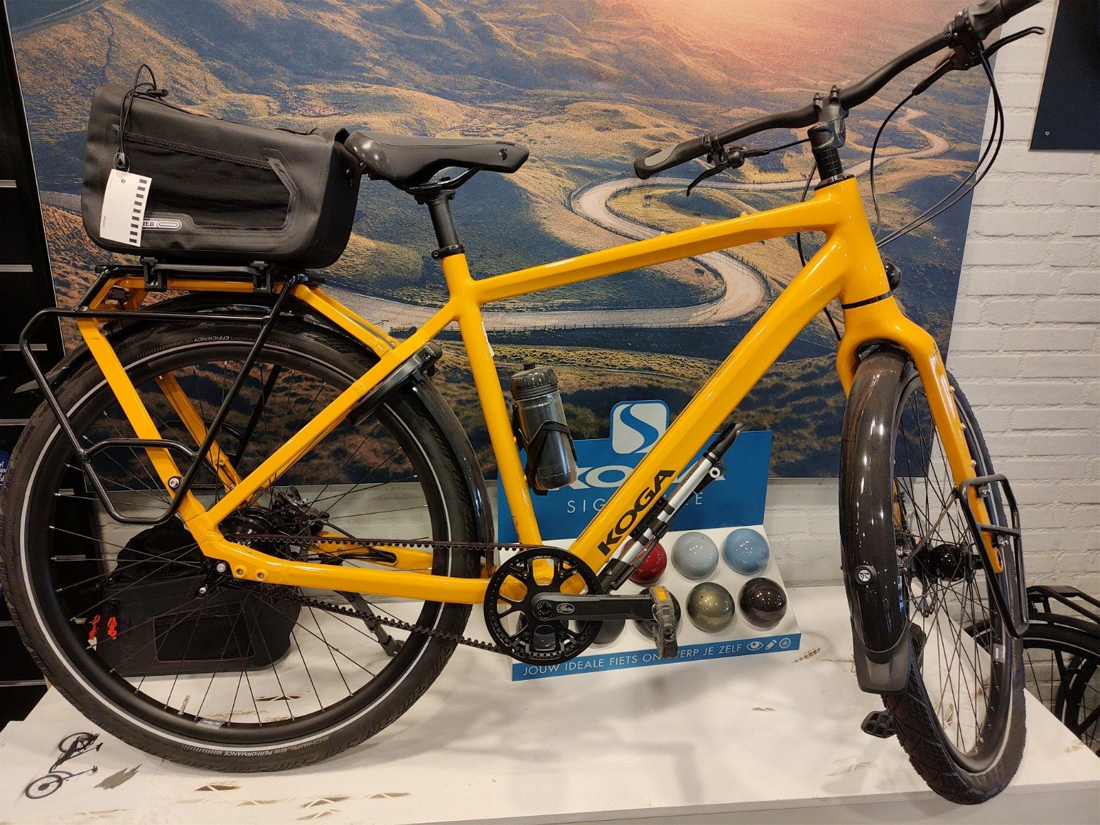 Koga World Traveller Signature Rohloff, Fietsen en Brommers, Ophalen, 28 inch, 10 tot 15 versnellingen, Velgrem