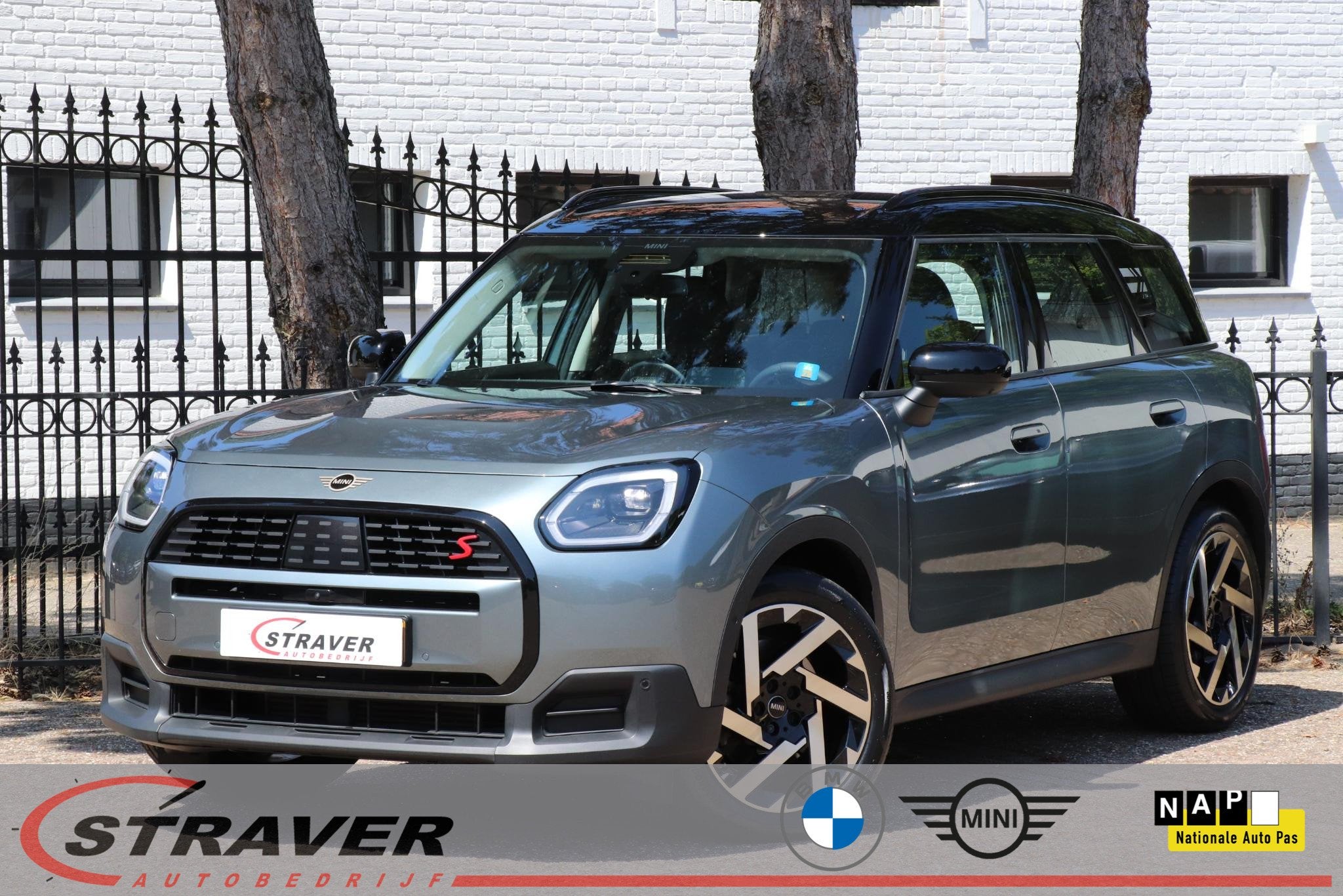 MINI Countryman 2.0 S ALL4 Classic XL |Head-up |H/K |Driving, Automaat, 15 km/l, Gebruikt, Leder en Stof