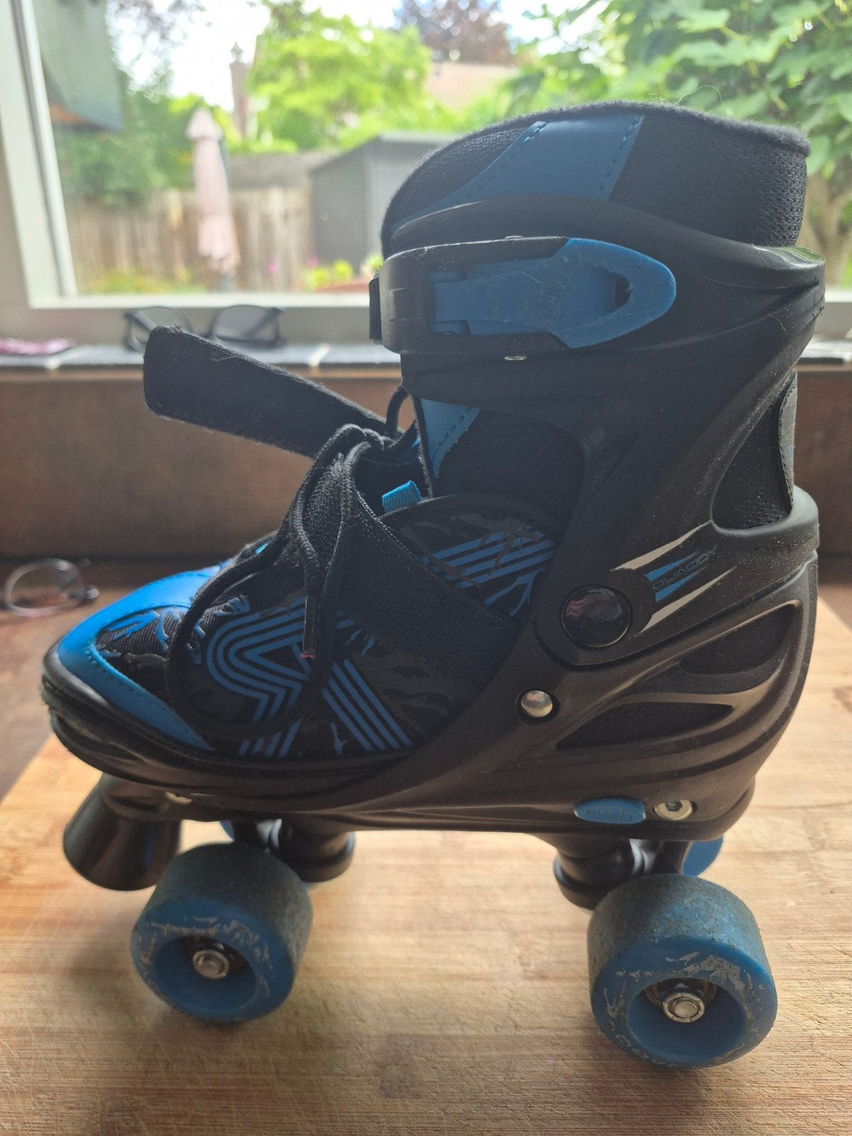 Races rolschaatsen verstelbaar maat 34-37, Ophalen, Verstelbaar, Gebruikt