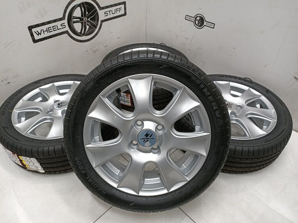 Fondmetal lichtmetaal velgen 15"inch 4x100, Auto-onderdelen, Banden en Velgen, Ophalen, Nieuw, 15 inch, Banden en Velgen