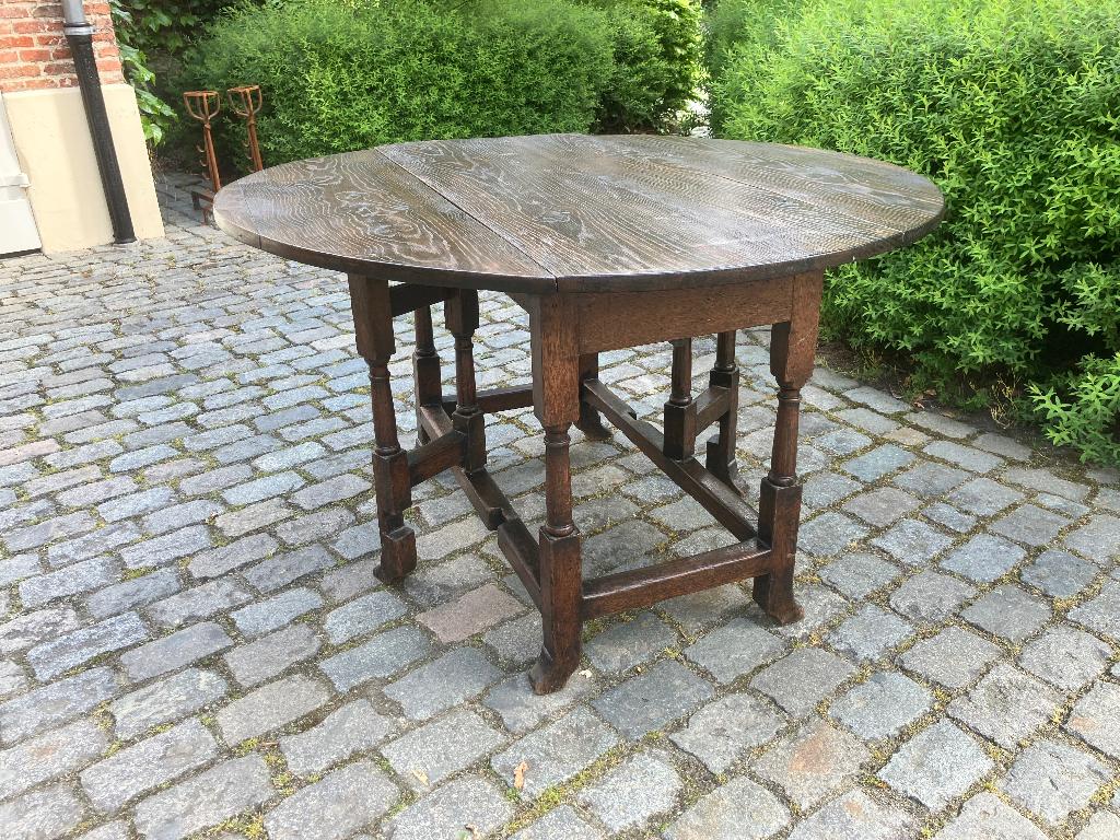 OPRUIMING! 18e/19e eeuw hangoortafel, gateleg  nu 150 euro!, Antiek en Kunst, Ophalen