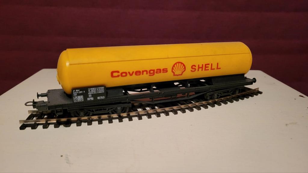 Lima Shell ketelwagens, Hobby en Vrije tijd, Modeltreinen | H0, Gebruikt, Gelijkstroom, Wagon, Ophalen of Verzenden