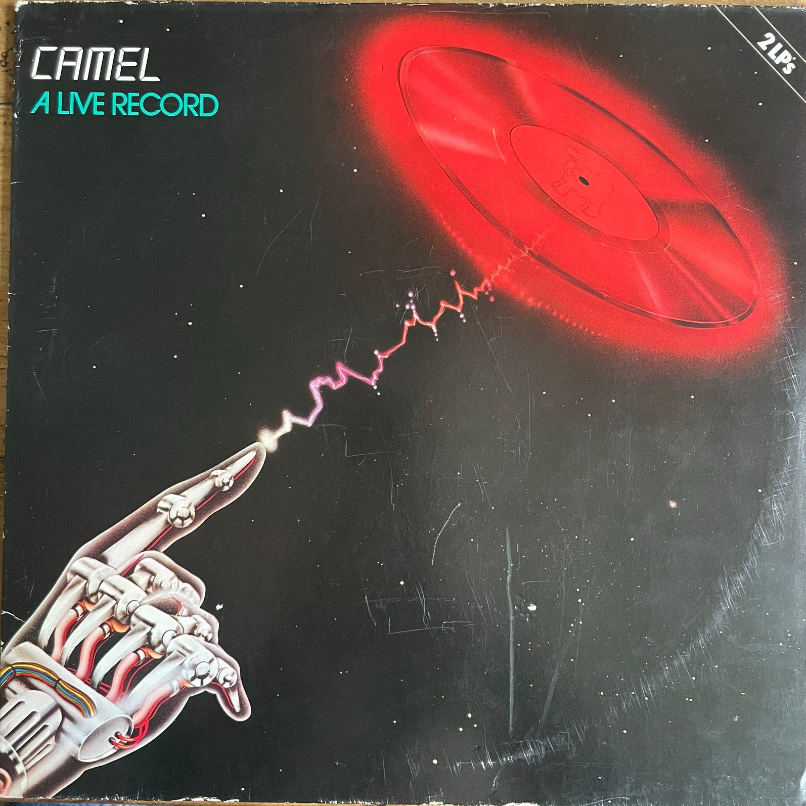 Camel A Live Record (2 LP klaphoes), Cd's en Dvd's, Ophalen of Verzenden, Zo goed als nieuw, 12 inch, Poprock