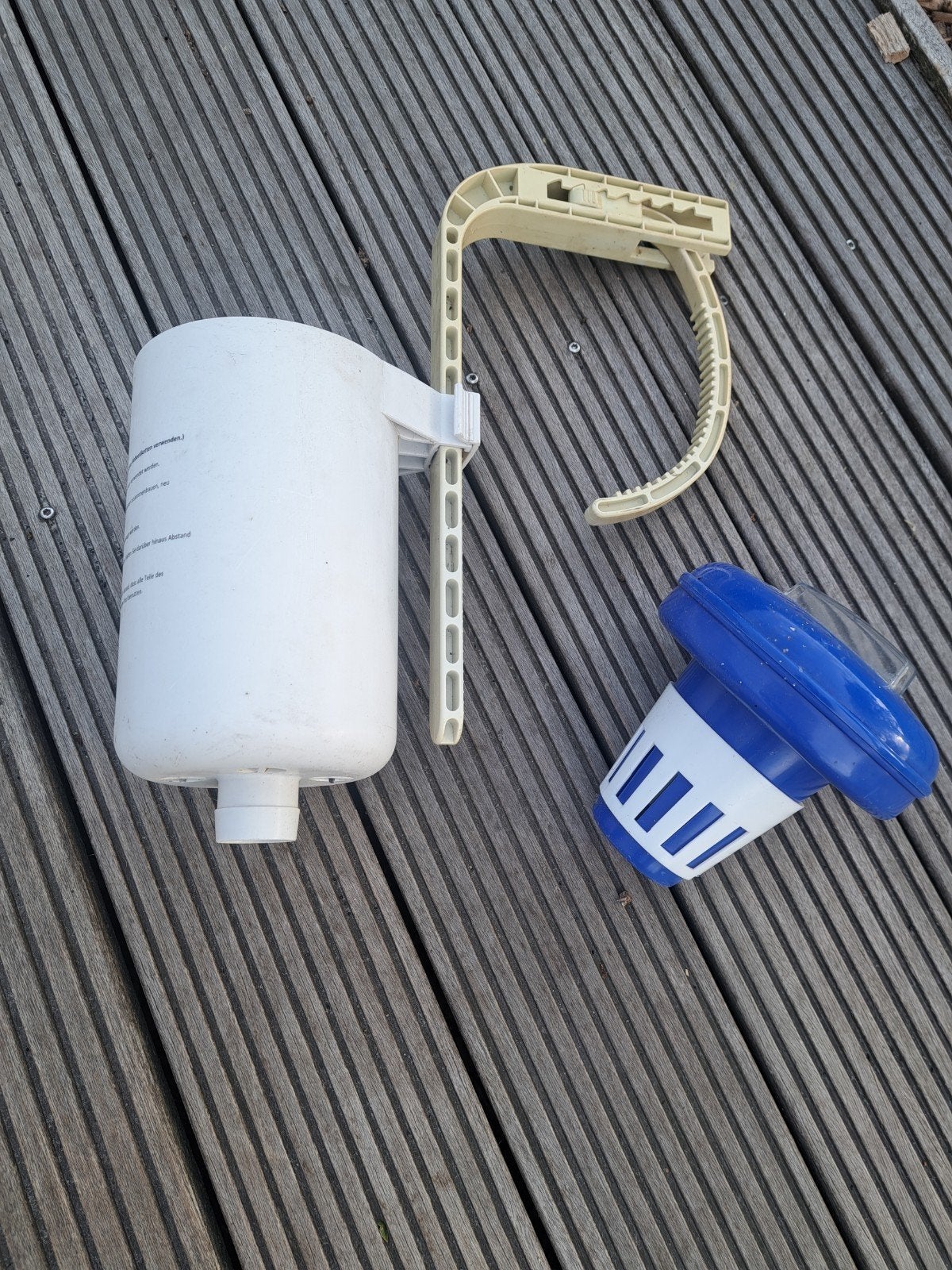 Skimmer en chloordrijver, Tuin en Terras, Ophalen of Verzenden, Zo goed als nieuw, Skimmer