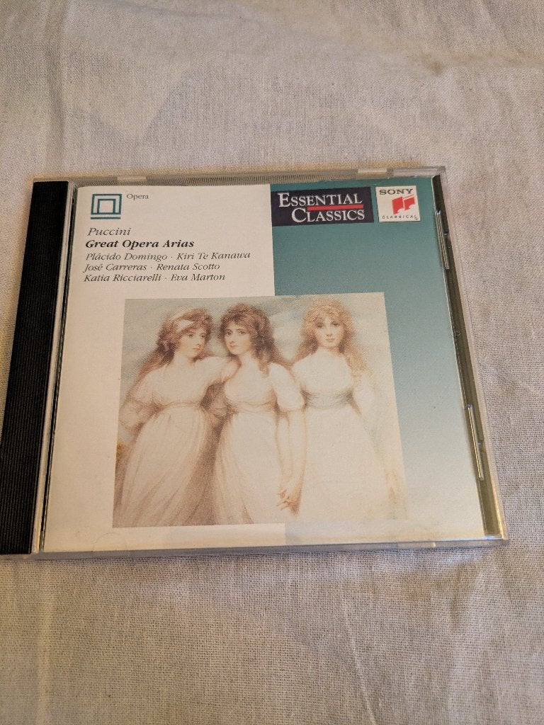 Puccini - Great Opera Arias - Sony, Ophalen of Verzenden, Romantiek, Zo goed als nieuw, Opera of Operette
