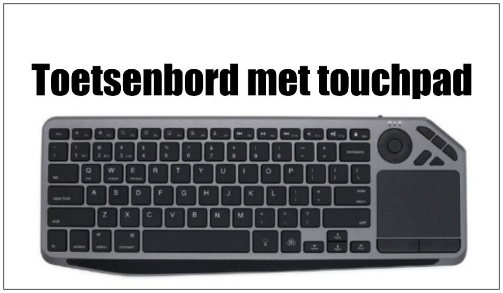 Toetsenbord met touchpad, Gebruikt, Onbekend, Ophalen of Verzenden, Draadloos