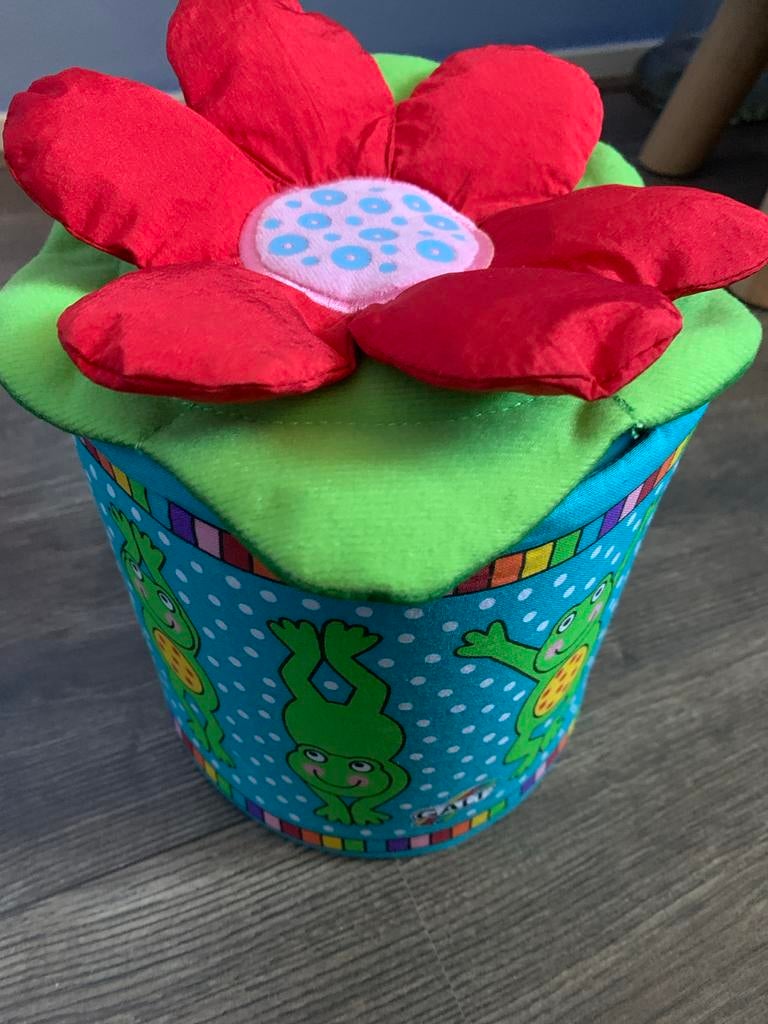 Springende Kikker Speelgoed - Pop-up Kikker in Bloempot, Kinderen en Baby's, Speelgoed | Babyspeelgoed, Ophalen of Verzenden, Zo goed als nieuw