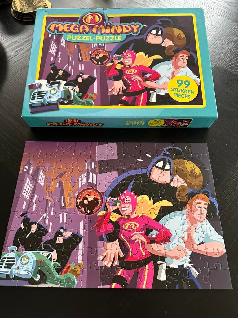 Mega mindy puzzel, Ophalen, Meer dan 50 stukjes, Zo goed als nieuw, 4 tot 6 jaar