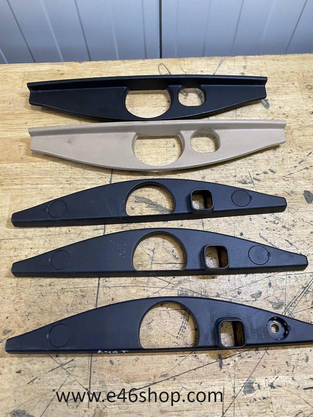 PLASTIC PLAATJE ACHTERKLEP BMW E46 TOURING, Auto-onderdelen, Interieur en Bekleding, Gebruikt, -, -, Ophalen of Verzenden