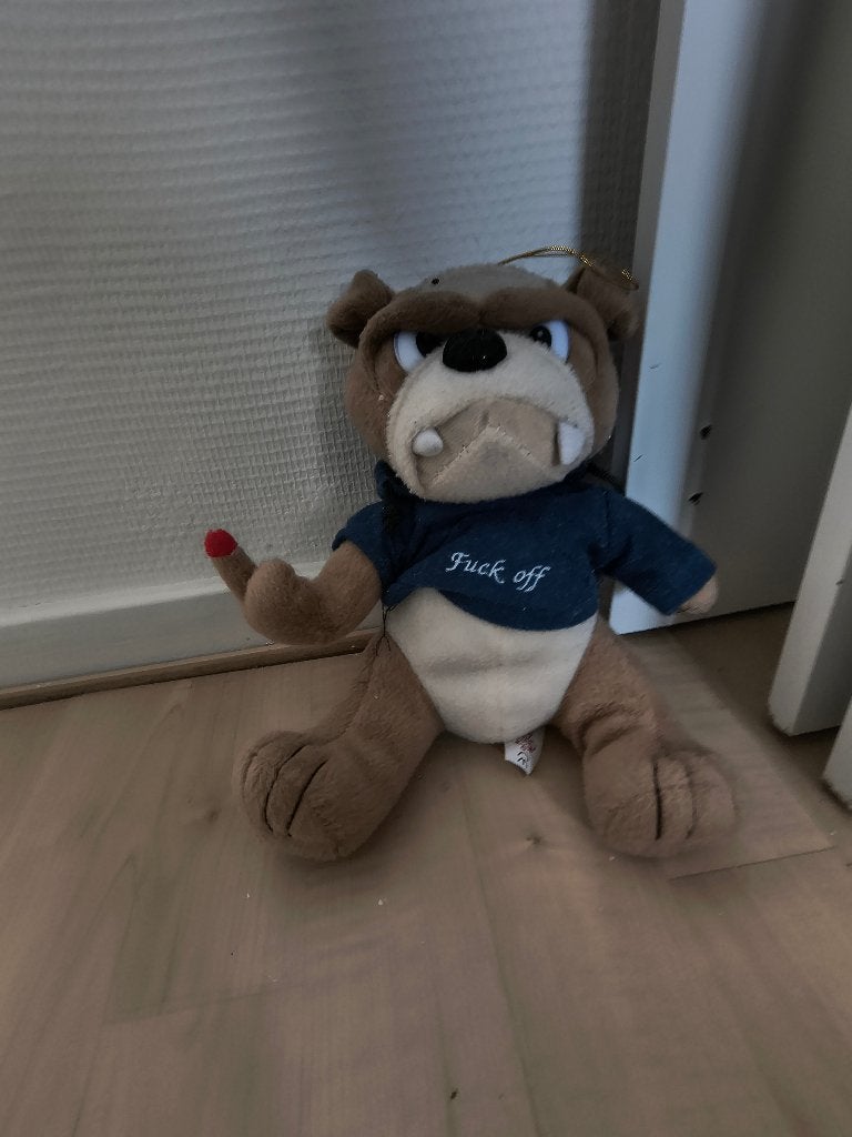 honden knuffel, Ophalen of Verzenden, Zo goed als nieuw, Hond, Middelgroot (20 tot 80 cm)