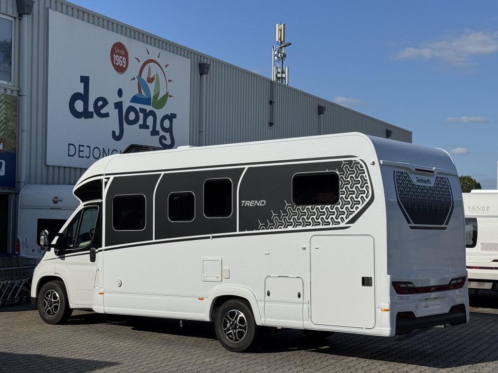 Dethleffs Trend Active T 7057 EBL PLUS - Model 2027 -, Caravans en Kamperen, 7 tot 8 meter, Bedrijf, Diesel, Dethleffs