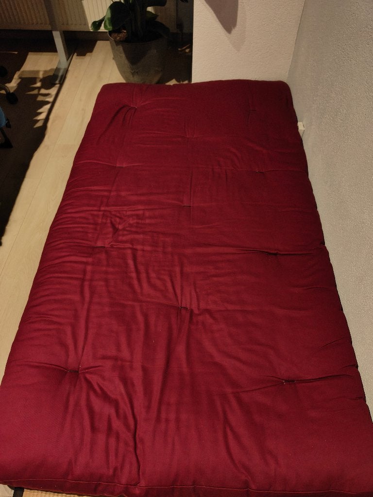 Futon - Japanese (115 x 200) New, Ophalen of Verzenden, Zo goed als nieuw, Twijfelaar, 120 cm