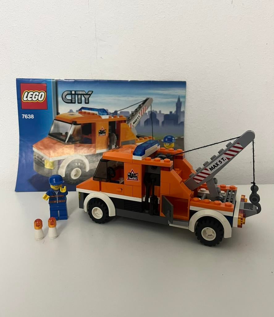 Lego 7638 sleepwagen set, Compleet, City, Lego, Ophalen of Verzenden