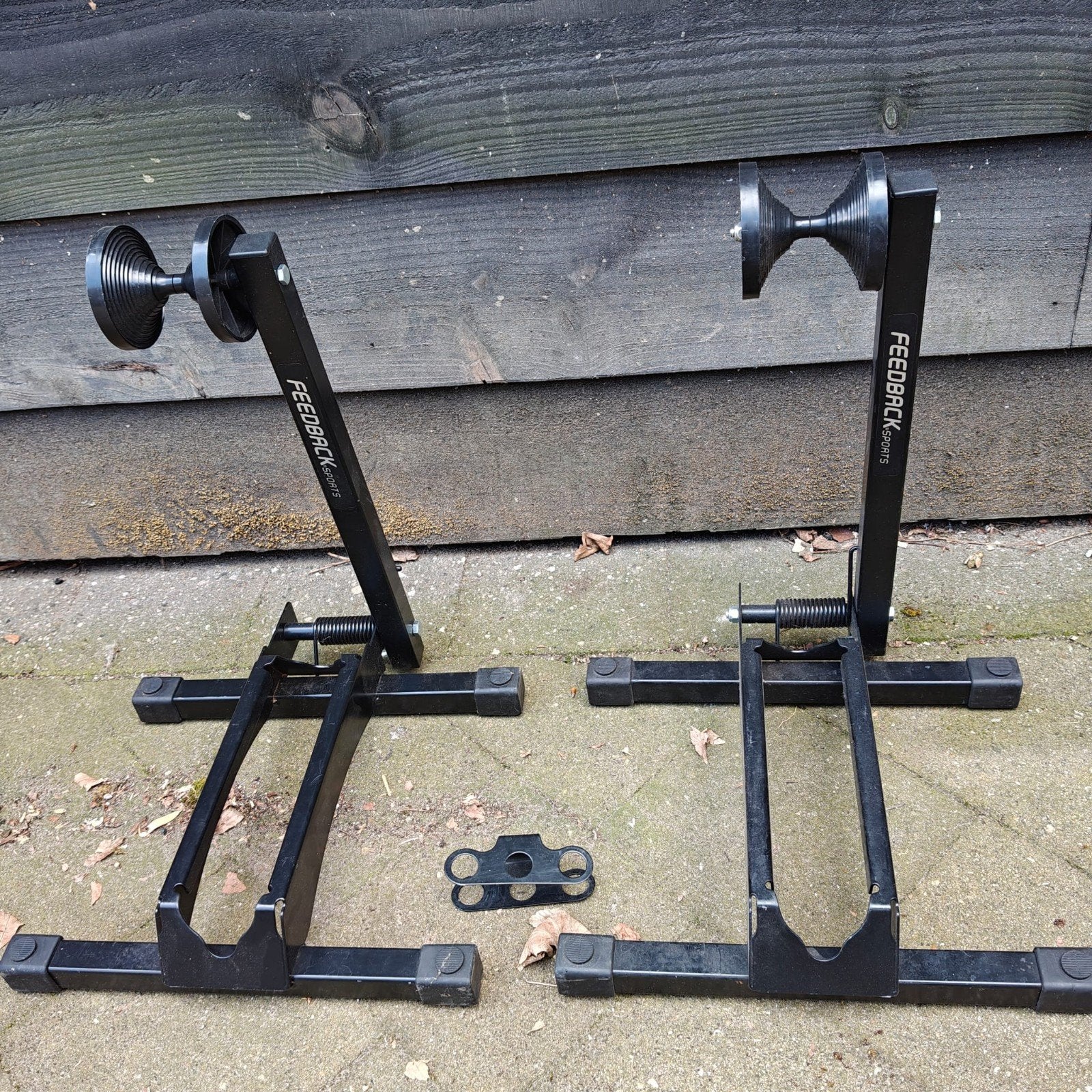 2x Feedback Sports fiets display standaard met 2 koppelstuk, Ophalen