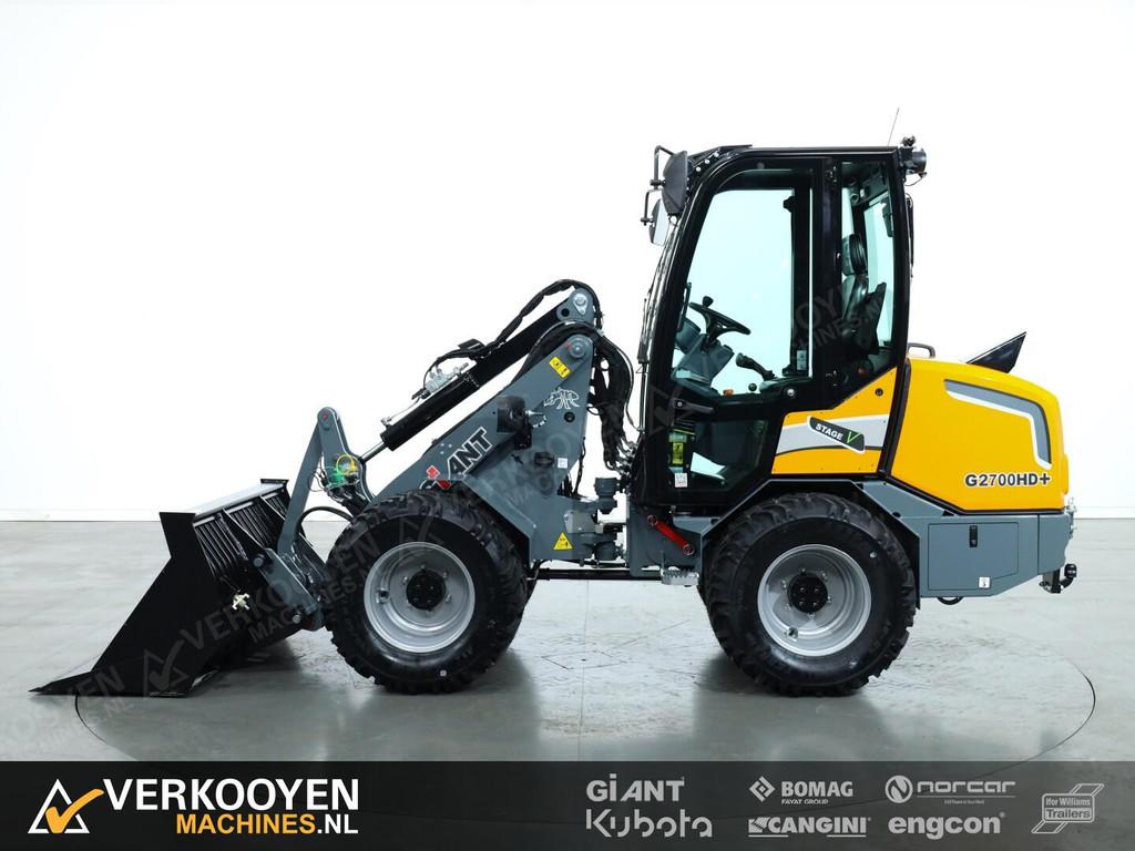 2026 Giant G2700 HD+ (Cabine) VK10375, Zakelijke goederen, Machines en Bouw | Kranen en Graafmachines, Wiellader of Shovel