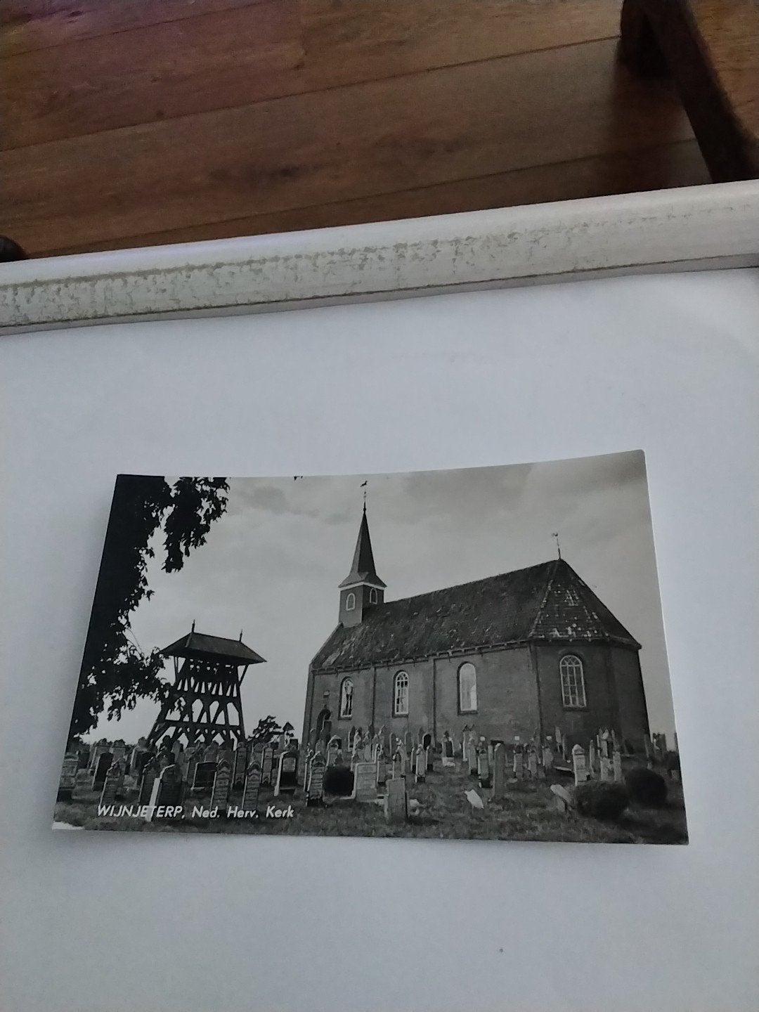 Oude Ansichtkaart Wijnjeterp Ned. Herv. Kerk, Ophalen of Verzenden